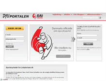 Tablet Screenshot of djuportalen.dk